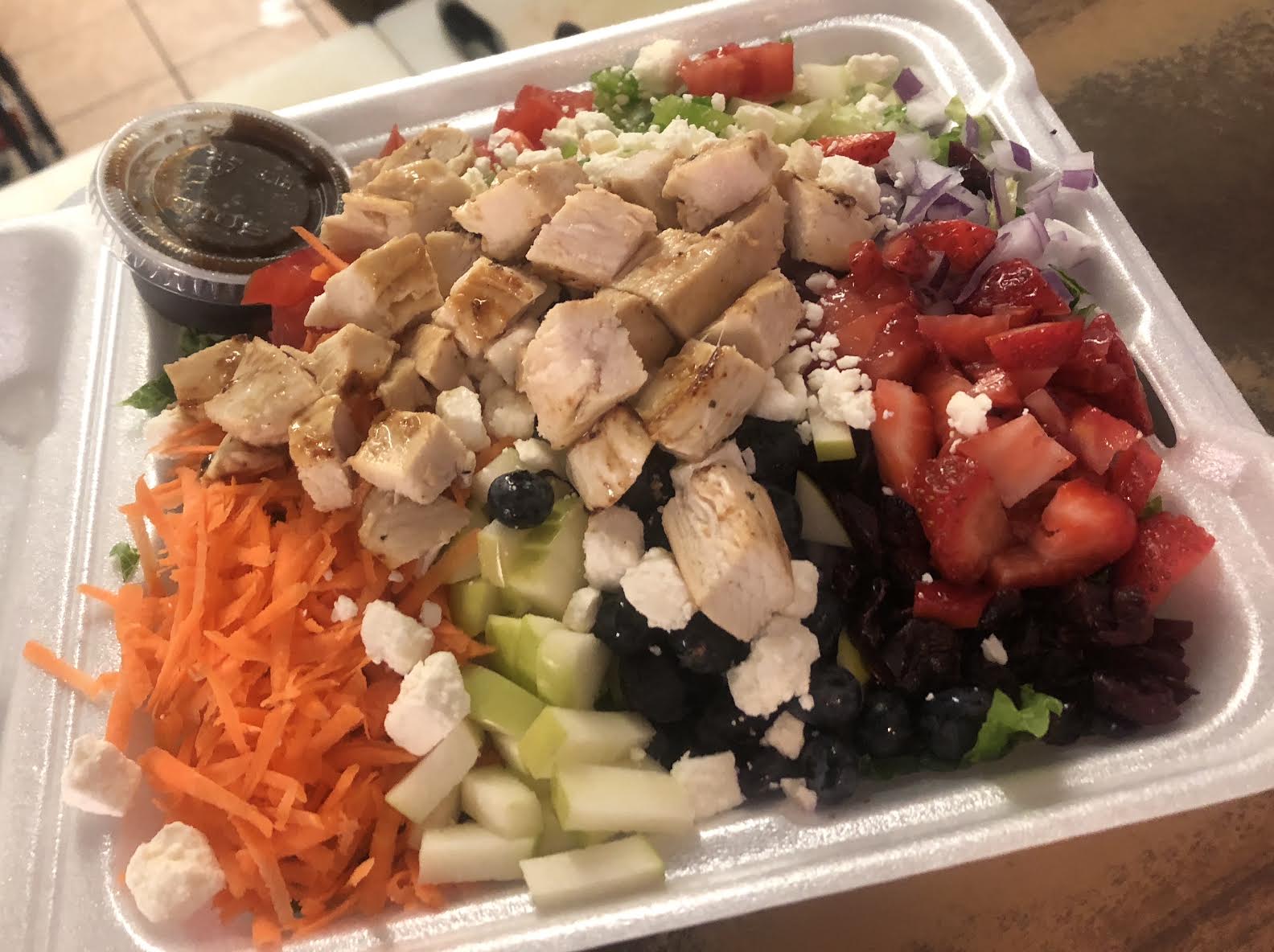 Chicken salad to go